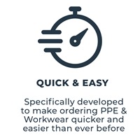 THE QUIK'EST & EASIEST WAY TO ORDER YOUR WORKWEAR & PPE