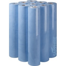 20inch Blue Hygiene Rolls 2ply