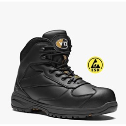 OctaneI GS Black S3 Metal Free Hiker (Vegan)