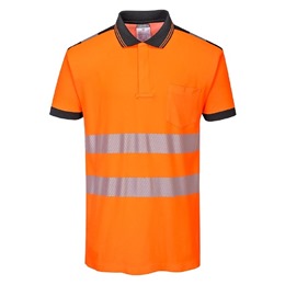 PW3 Hi-Vis Cotton Comfort S/S Polo Shirt