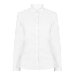 Ladies L/S Modern Regular Fit Oxford Shirt