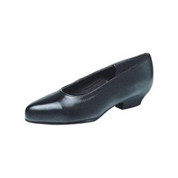Black Ladies Court Shoe
