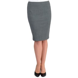 Numana Ladies Suit Skirt - Light Grey - Long