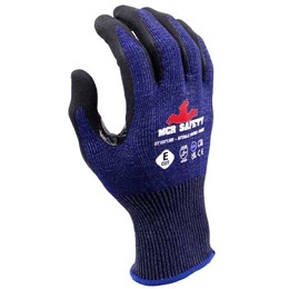 Graphene Nitrile Micro Foam Cut E Palm Coated Gloves