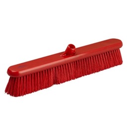 B1686 24&quot; Stiff Broom Head - Red