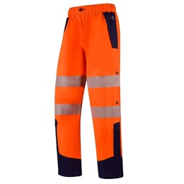 FGX L/W Laminated Hi-Vis Breathable Waterproof Trousers