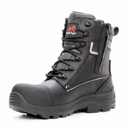 Rock Fall Shale Black Side Zip Safety Boot