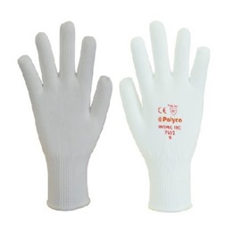 Low Lint Nylon Handling Glove White