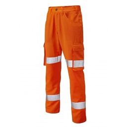 Lightweight Hi-Vis Trousers Orange Coolviz