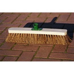 Broom Head-Wood-12&quot; Stiff  14P