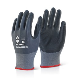 Nitrile PU Mix Coated Handling Gloves