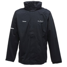 Regatta Ardmore Mesh Lined Jacket Black with Logos Accident & Repair Chepstow