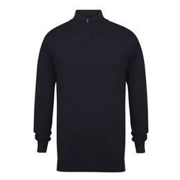 Henbury 1/4 Zip Sweatshirt
