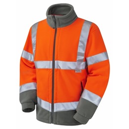 Hi-Vis Fleece Jacket EN20471- Orange