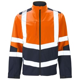 Hi Vis 2 Tone Softshell Jacket