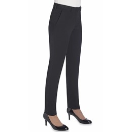 Ophelia Ladies Slim Leg Trousers - Charcoal