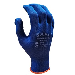 PVC Dot Grip Polyester Liner Gloves