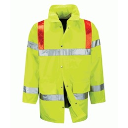 Tor 3/4 Traffic Jacket with Orange Braces