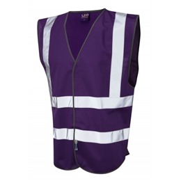 Coloured Hi-Vis Vests - Purple