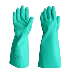 Gauntlets Nitrile Green