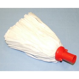 Mop Head Floor Cleaner 100% Baumwolle Schwerlast Plastik hineindrücken Head Socket NEU 