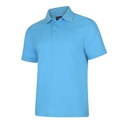 Premium Polo Shirt Sky Blue
