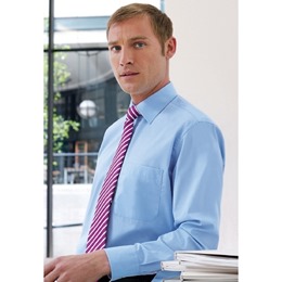 Rapino Cotton Rich Easy Iron Shirt Long Sleeve