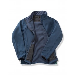 Men's Printable Softshell Jacket with Recycled Inner Fleece