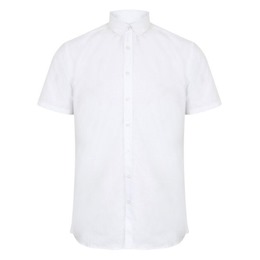 Mens S/S Modern Regular Fit Oxford Shirt