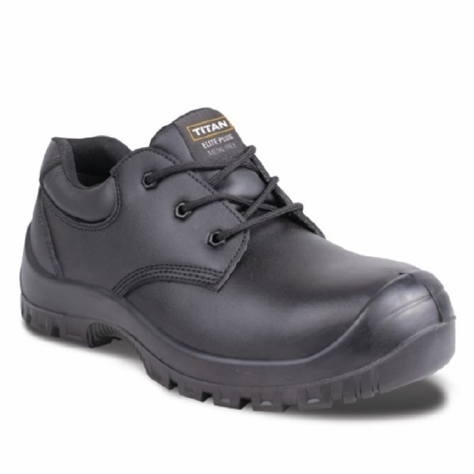 Lightweight Uniform Black Safety Shoes