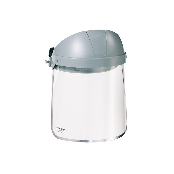 Visor 8&quot; Straight Pulsafe Clearways