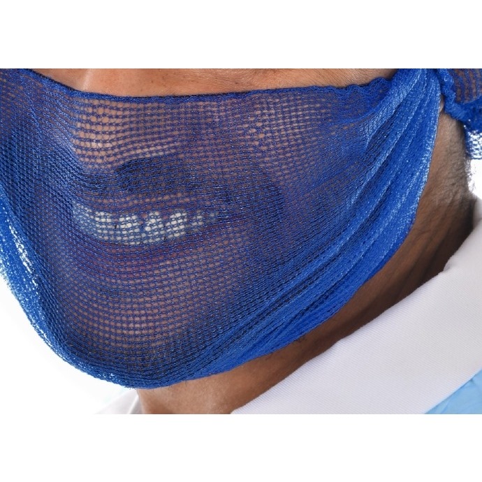 Ulti-Net Beard Snoods 1mm Mesh Metal Free with Anti Bac