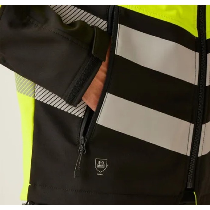 Regatta Hi-Vis X PRO3 Layer Class 2 Softshell Jacket