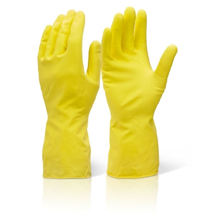 Gloves Matrix Yellow Rubber