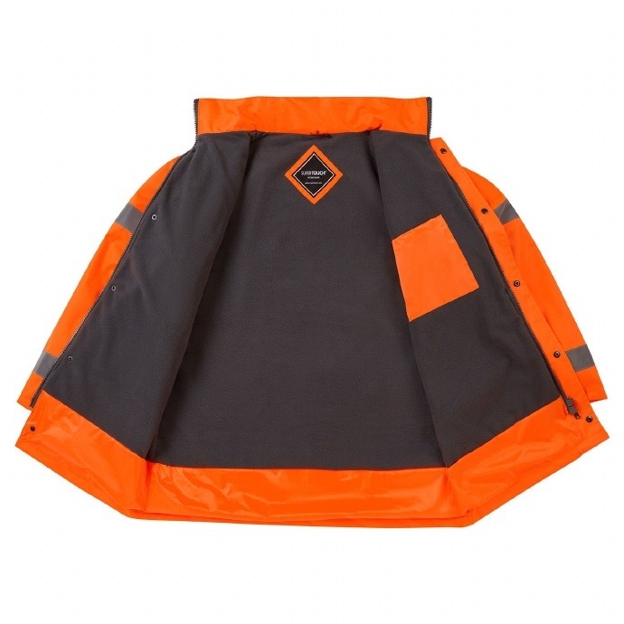 Hi-Vis Superior Fleece Lined Jacket