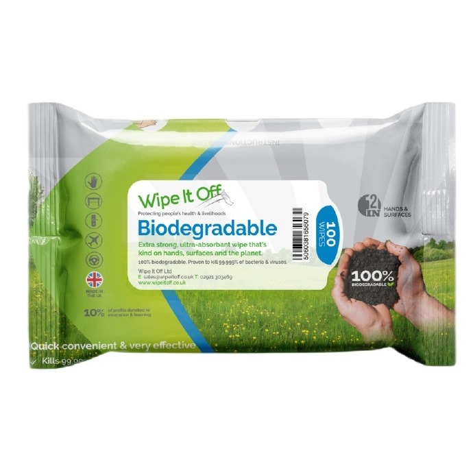 Wipe It Off Biodegradable Wipes
