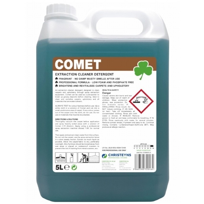 Clover Comet Carpet Shampoo 5 litre