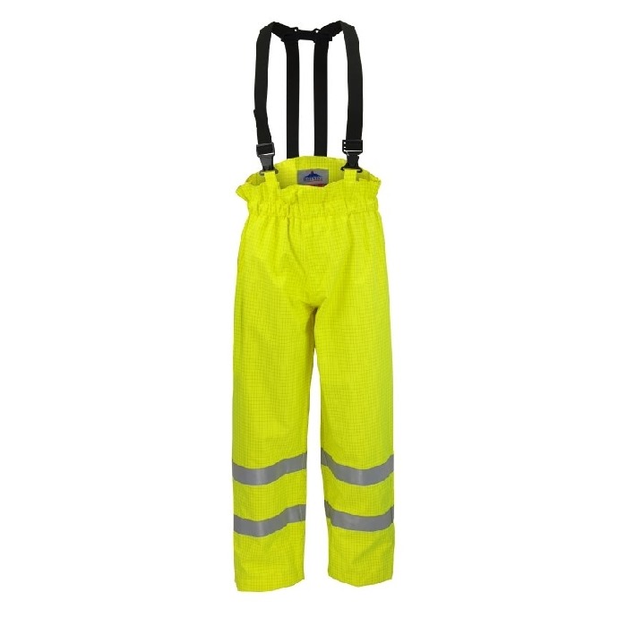 FR Hi-Vis Trousers - Yellow