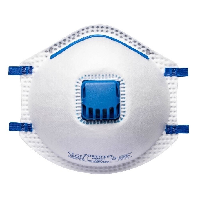 FFP2 Valved Respirator Mask - Pack of 10