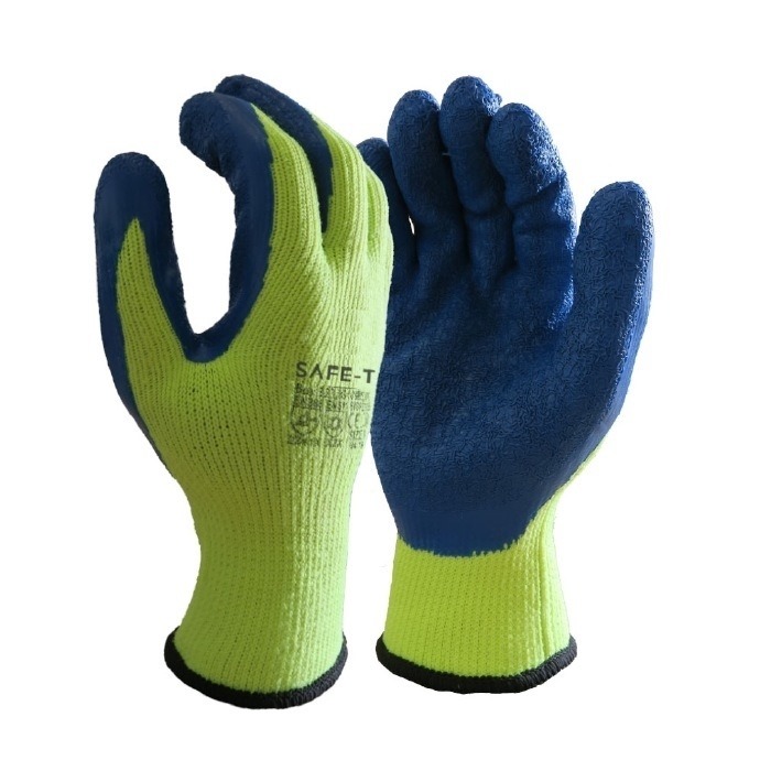 Hi-Vis Thermal Gripper Gloves