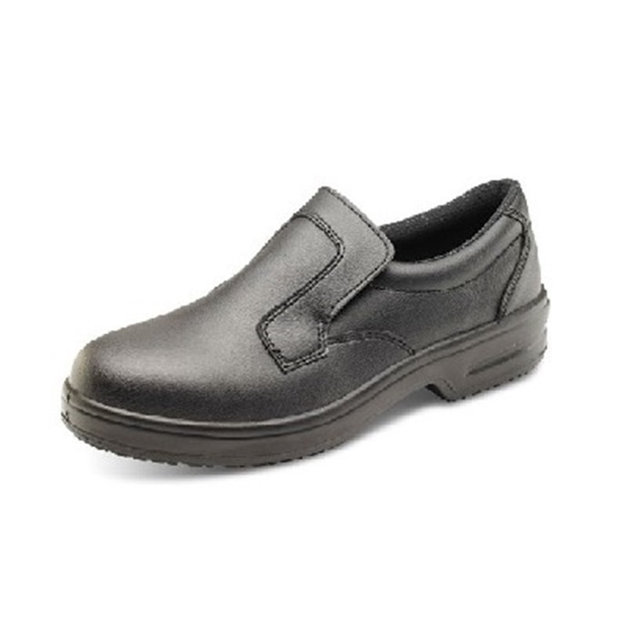 Micro-Fibre Slip-on Shoe - Black