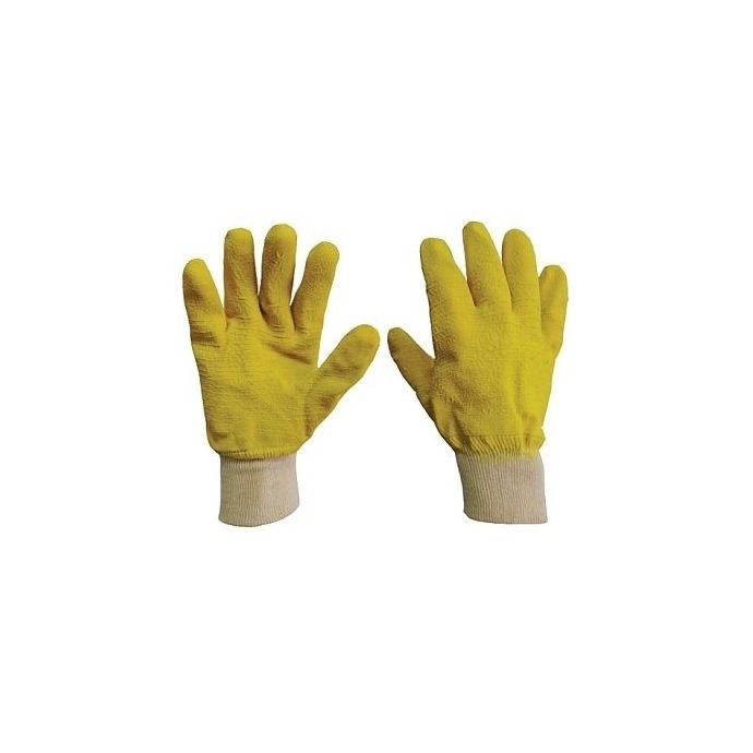 Gloves- Yellow Gripper K/W