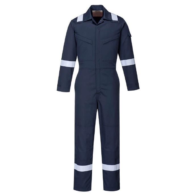 Bizflame Plus Ladies Coverall Navy