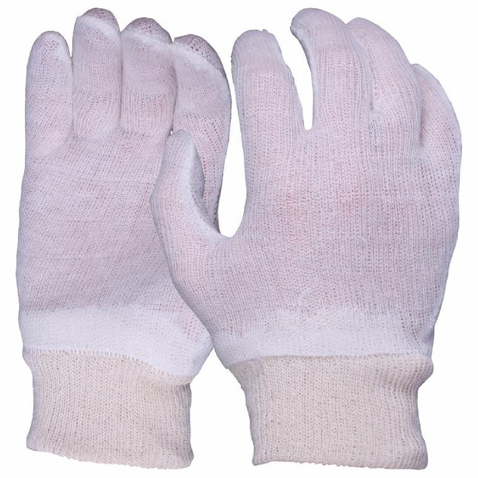 Gloves Mens Cotton Liners K/W