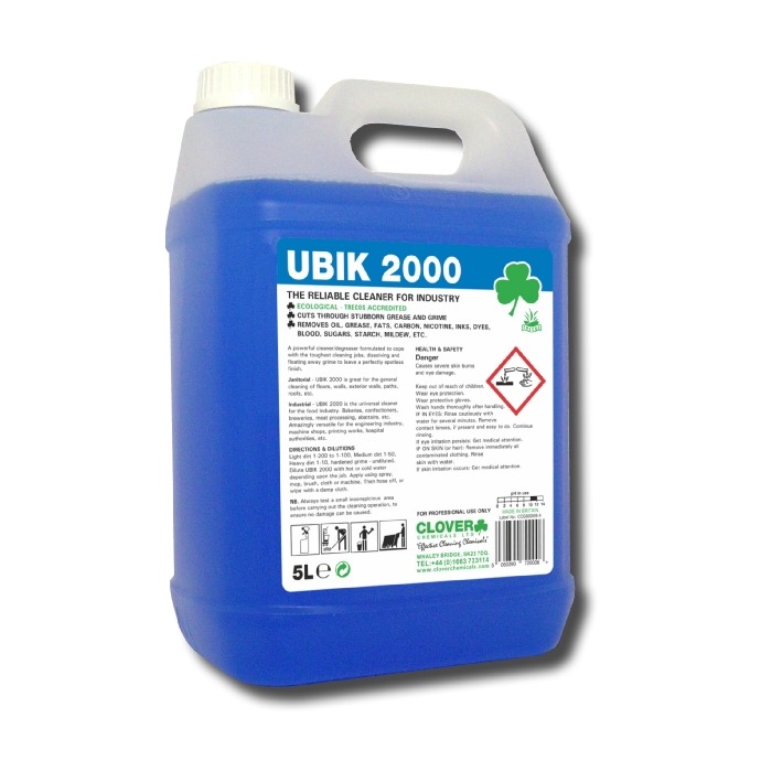 Clover Ubik 2000 Universal Cleaner Concentrate 5 litre