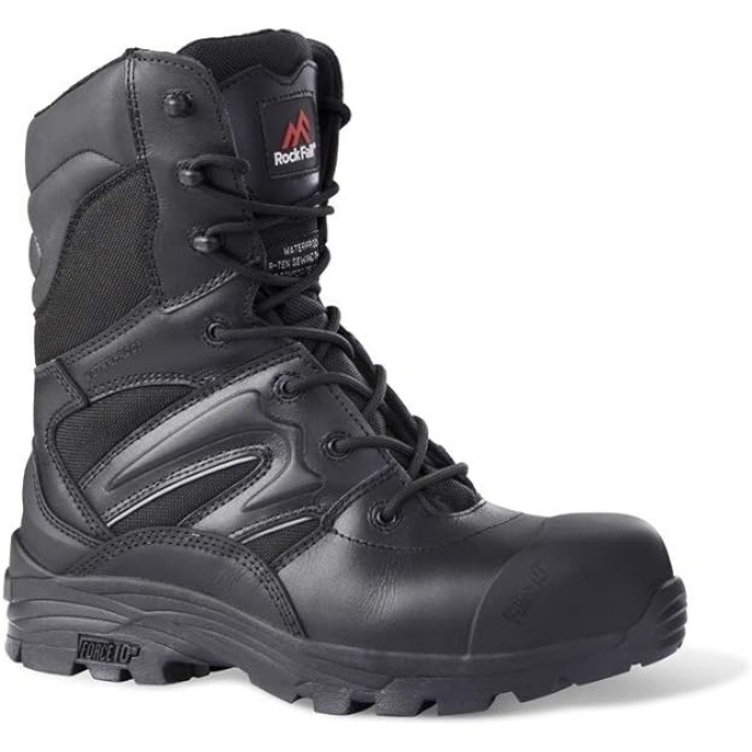 Rockfall Titanium Zipped Safety Boots