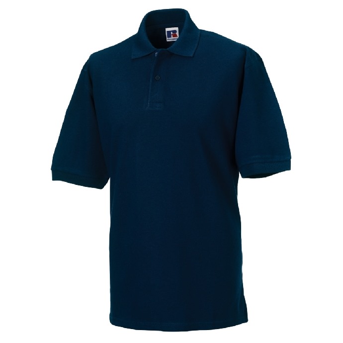 Russell Mens Cotton Polo Shirt