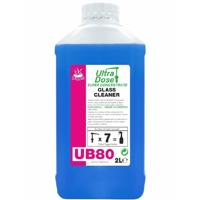 Clover UB80 Super Concentrated Glass Cleaner 2L