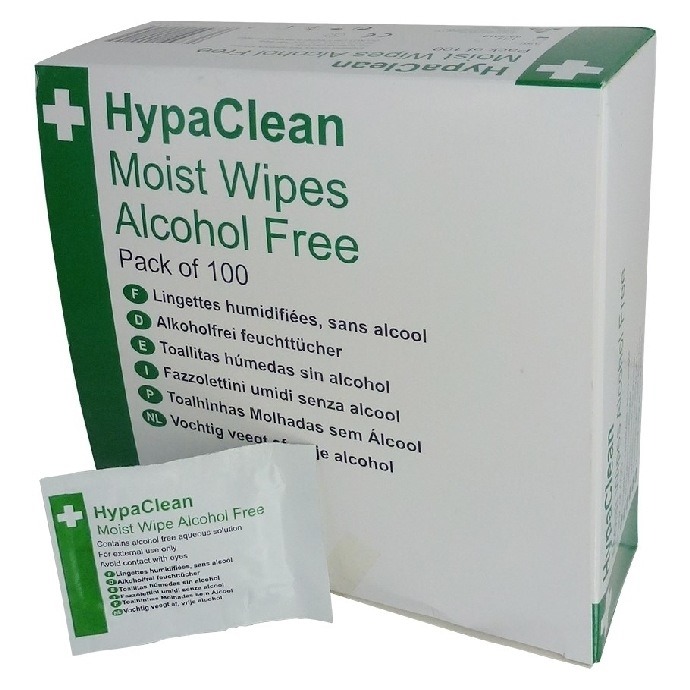 Wipes non-alcohol Box 100