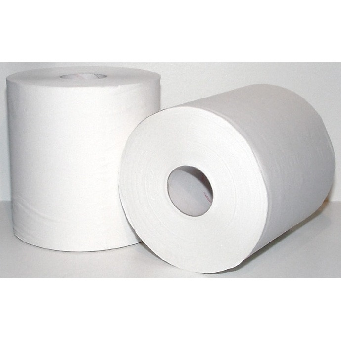White Centrefeed Paper Rolls Case 6